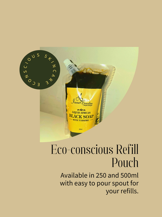 Liquid African Black Soap Refill 250ml